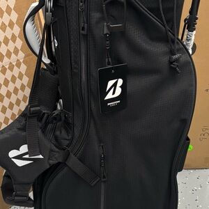 Bridgestone Men's Black Golf Stand Bag